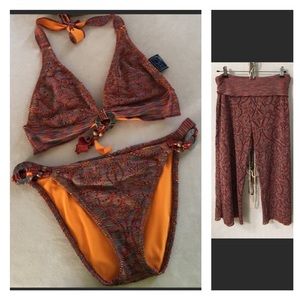 Becca 3 piece swimsuit